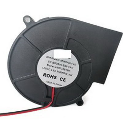 IP42 12V 3.6W DCの遠心送風機ファンの空気換気の電気冷却装置