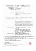 中国 Shanghai MH Electric Co., Ltd. 認証